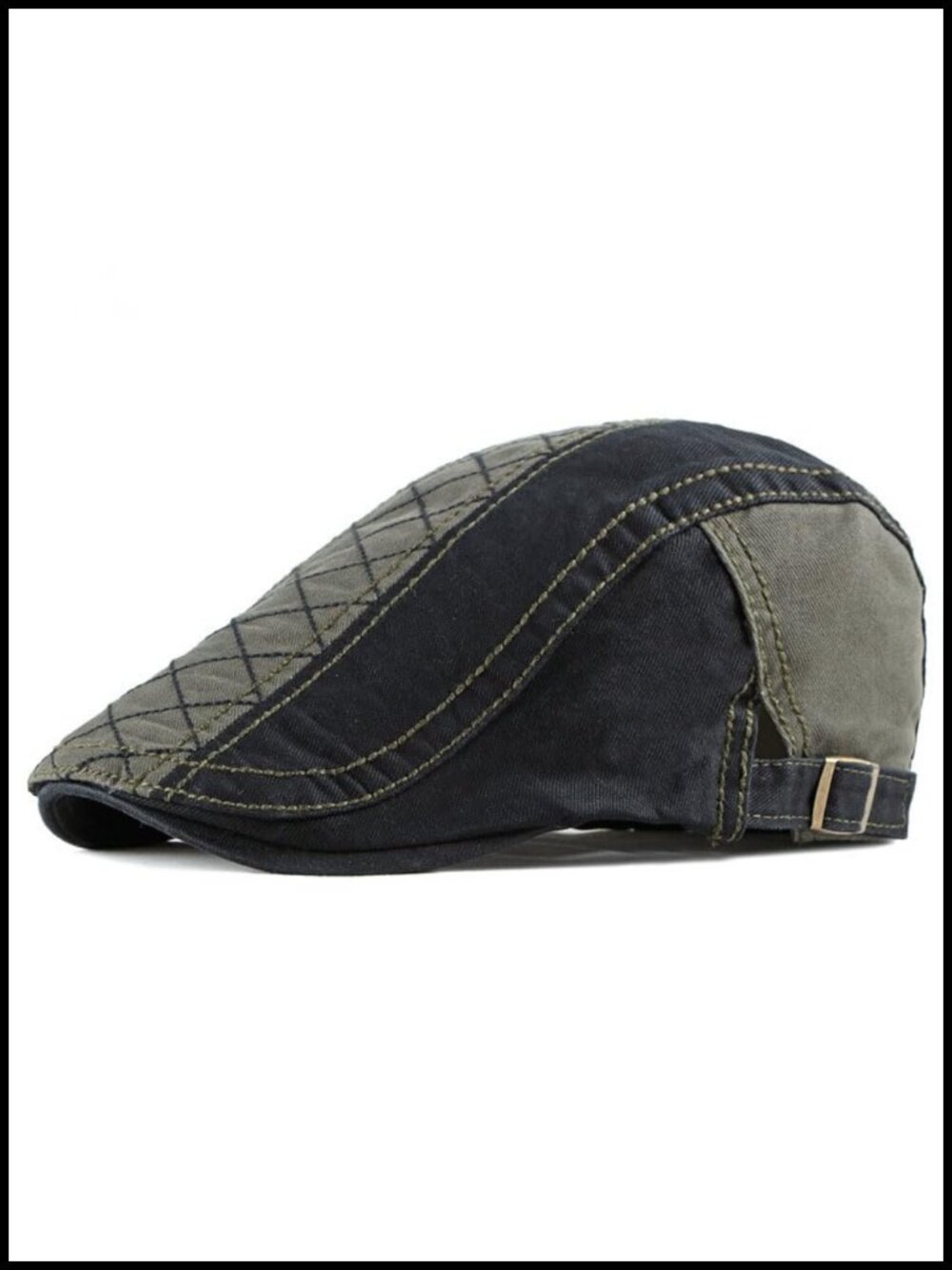 Unisex Newsboy Flat Ivy Gatsby Driving Hat Adjustable Cotton Cap